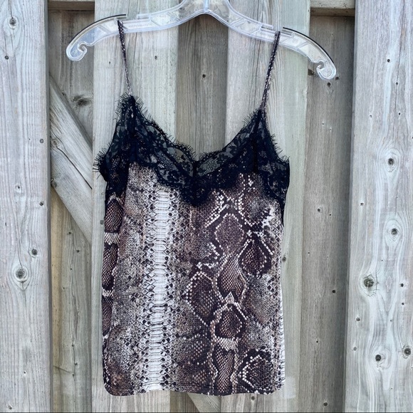 ✖️SOLD✖️ NWT | ZARA Snake-print Camisole Tank - Picture 3 of 10